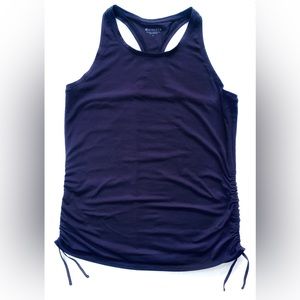 Athleta Large Size Racer Back Cinch Sides Tank